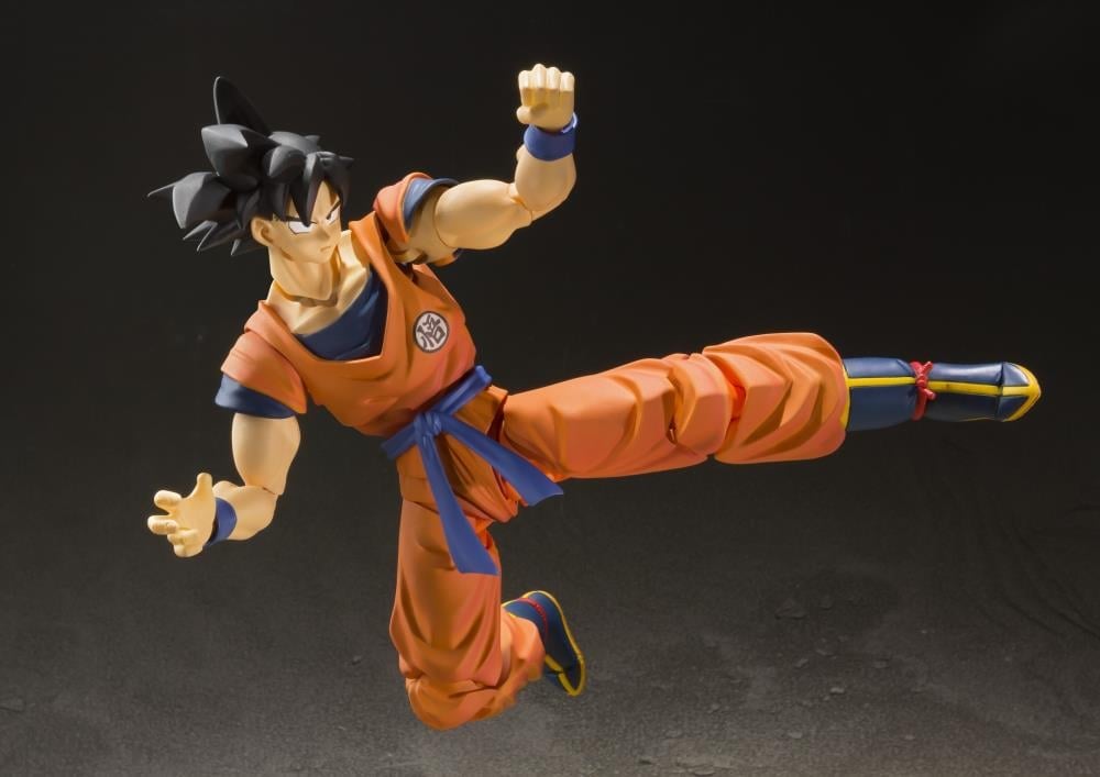 Dragon Ball Z S.H.Figuarts Goku (A Saiyan Raised On Earth) Action Figure Gallery Image 8