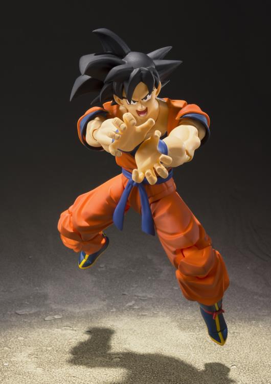 Dragon Ball Z S.H.Figuarts Goku (A Saiyan Raised On Earth) Action Figure Gallery Image 3