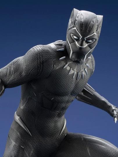 Black Panther ArtFX Statue Gallery Image 2