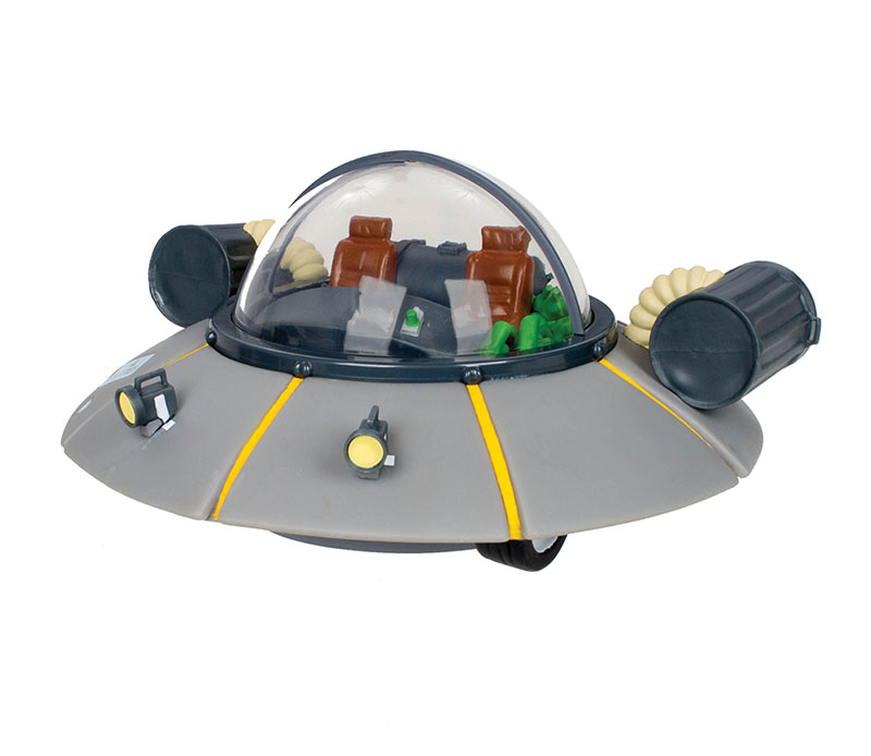 Rick and Morty Rick's Ship Collectible Coin Bank Gallery Image 3