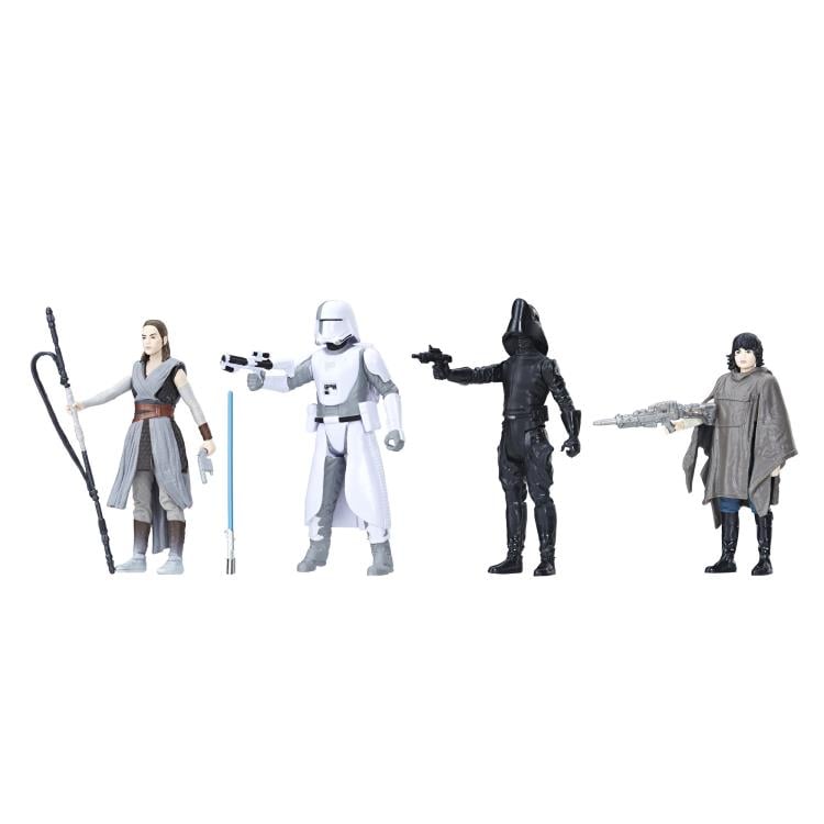 Star Wars 3.75" Force Link Battle on Crait Four-Pack (The Last Jedi) Gallery Image 3