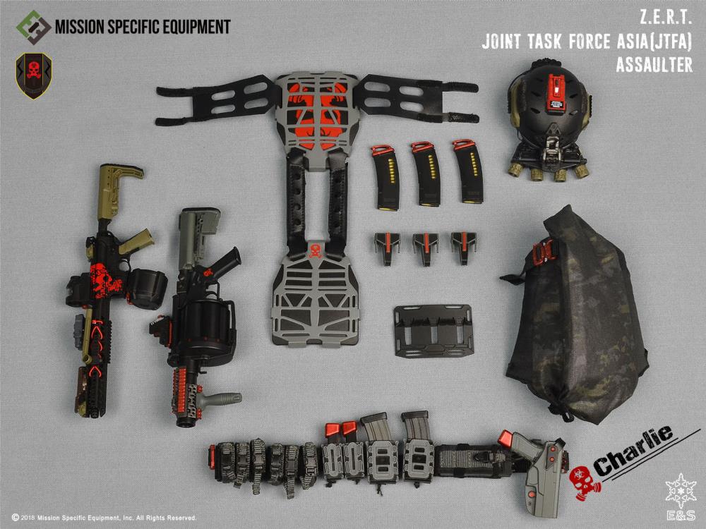 Z.E.R.T. Joint Task Force Assaulter "Charlie" 1/6 Scale Figure Gallery Image 8