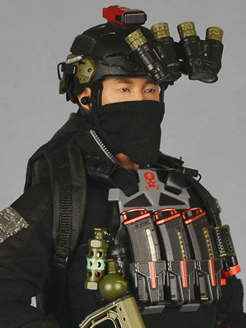 Z.E.R.T. Joint Task Force Assaulter "Charlie" 1/6 Scale Figure Gallery Image 2