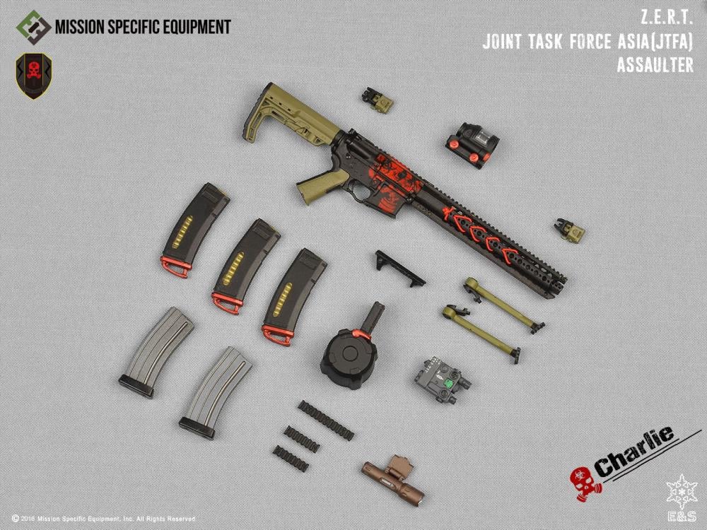 Z.E.R.T. Joint Task Force Assaulter "Charlie" 1/6 Scale Figure Gallery Image 7