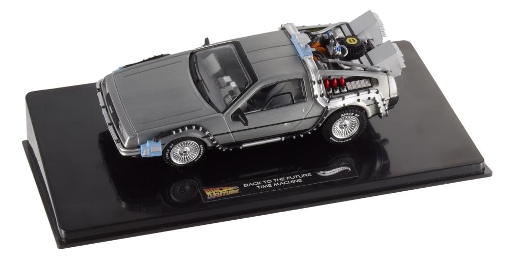 Back to the Future Hot Wheels Elite Cult Classic 1:43 Scale Time Machine Gallery Image 3