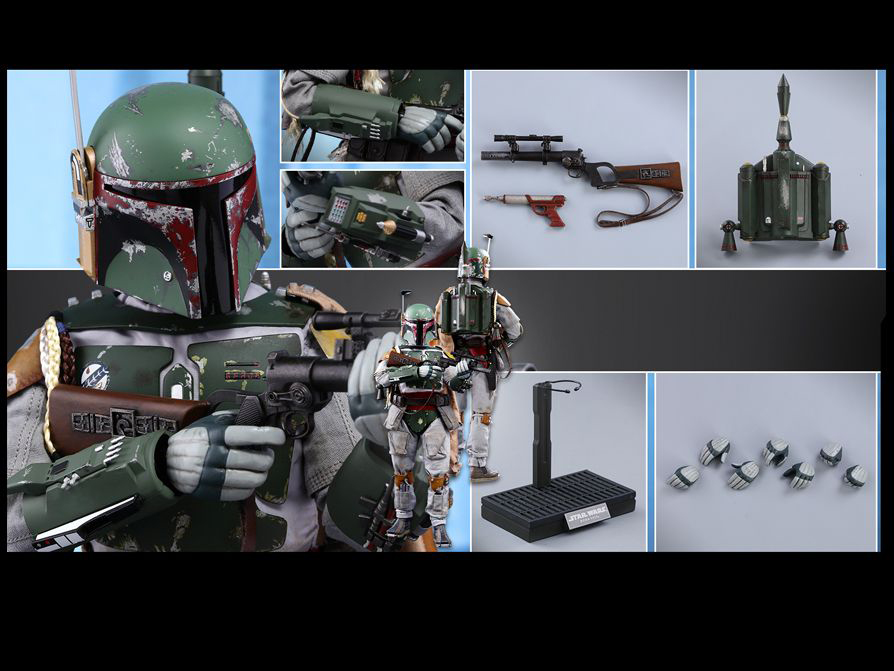 Star Wars: The Empire Strikes Back MMS463 Boba Fett 1/6th Scale Collectible Figure Gallery Image 12