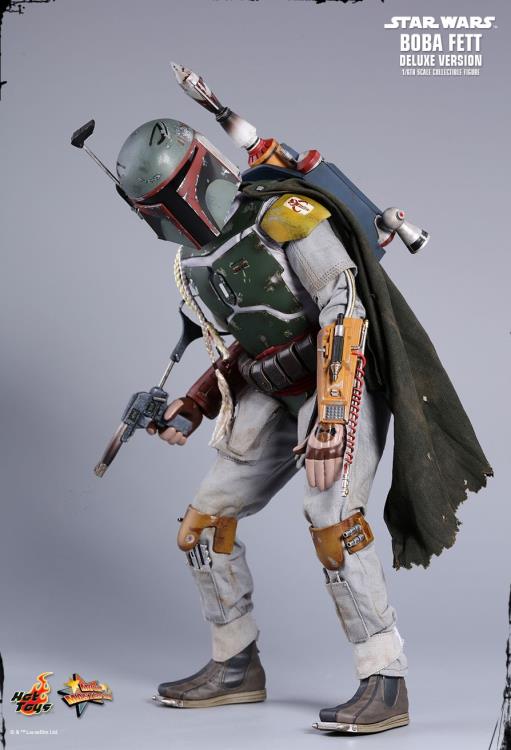 Star Wars: The Empire Strikes Back MMS464 Boba Fett (Deluxe) 1/6th Scale Collectible Figure Gallery Image 9