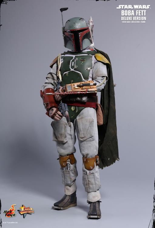 Star Wars: The Empire Strikes Back MMS464 Boba Fett (Deluxe) 1/6th Scale Collectible Figure Gallery Image 5