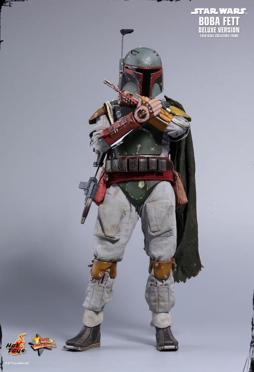 Star Wars: The Empire Strikes Back MMS464 Boba Fett (Deluxe) 1/6th Scale Collectible Figure Gallery Image 8