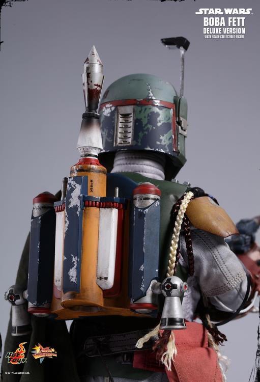Star Wars: The Empire Strikes Back MMS464 Boba Fett (Deluxe) 1/6th Scale Collectible Figure Gallery Image 13
