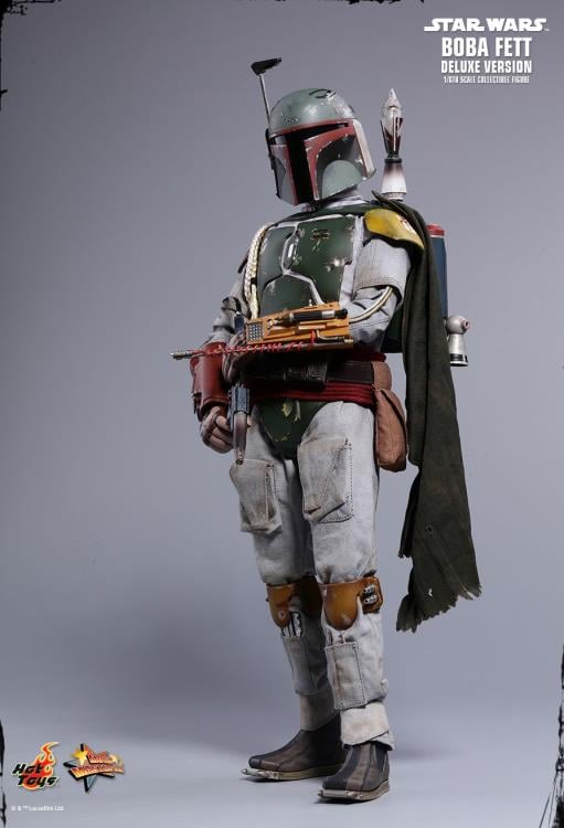 Star Wars: The Empire Strikes Back MMS464 Boba Fett (Deluxe) 1/6th Scale Collectible Figure Gallery Image 4