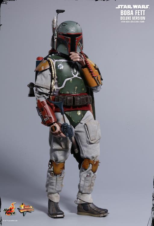 Star Wars: The Empire Strikes Back MMS464 Boba Fett (Deluxe) 1/6th Scale Collectible Figure Gallery Image 3