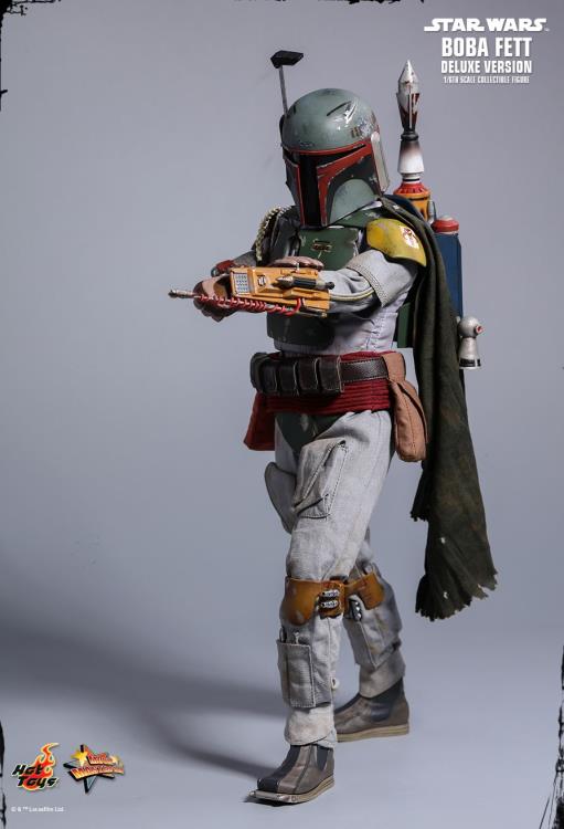 Star Wars: The Empire Strikes Back MMS464 Boba Fett (Deluxe) 1/6th Scale Collectible Figure Gallery Image 6