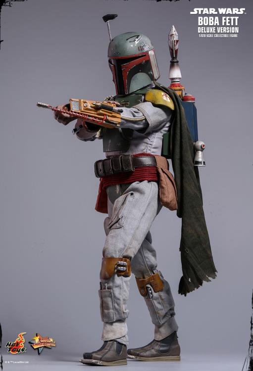 Star Wars: The Empire Strikes Back MMS464 Boba Fett (Deluxe) 1/6th Scale Collectible Figure Gallery Image 7