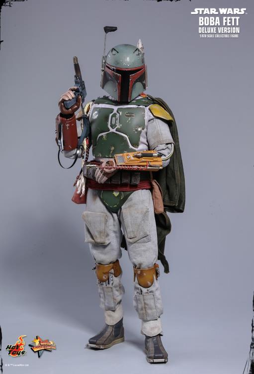 Star Wars: The Empire Strikes Back MMS464 Boba Fett (Deluxe) 1/6th Scale Collectible Figure Gallery Image 10