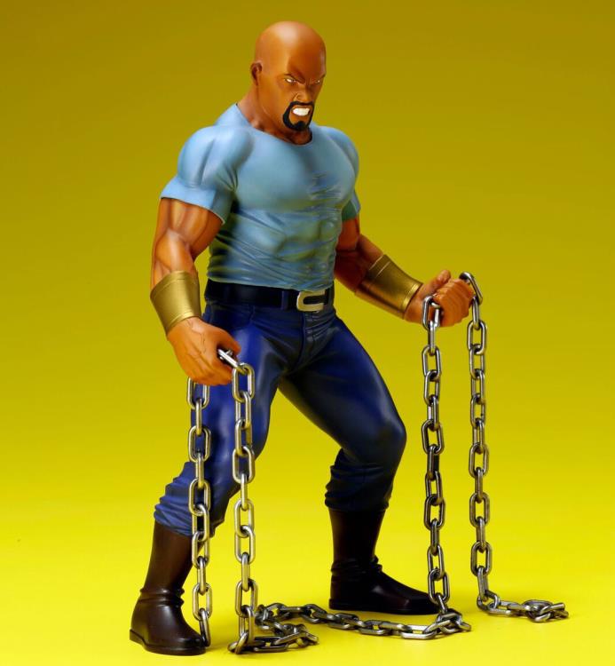 Marvel The Defenders ArtFX+ Luke Cage Statue Gallery Image 6