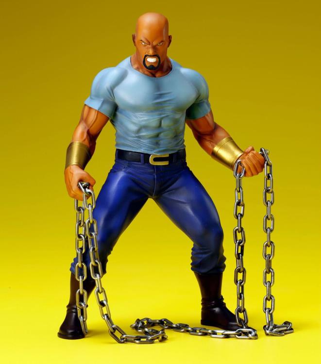 Marvel The Defenders ArtFX+ Luke Cage Statue Gallery Image 7