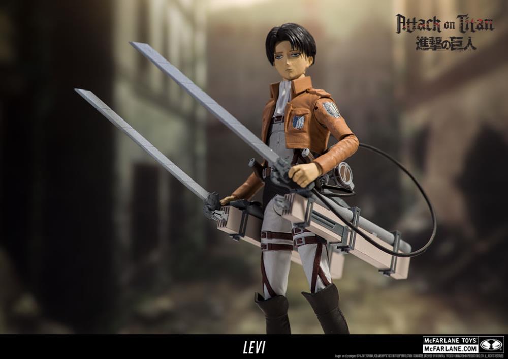 Attack On Titan Levi Ackerman Action Figure Gallery Image 7
