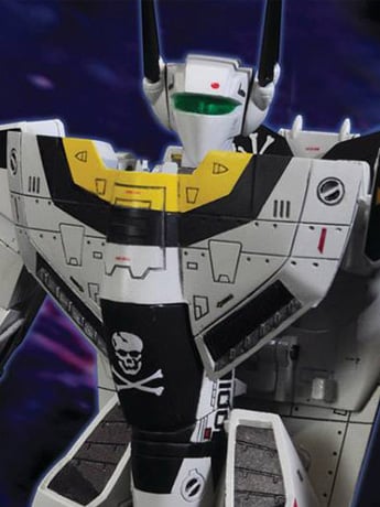 Robotech VF-1S Valkyrie (Roy Fokker) 1/72 Scale Figure Gallery Image 2