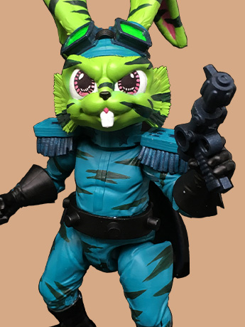 Captain Bucky O'Hare (Stealth Mission) Action Figure