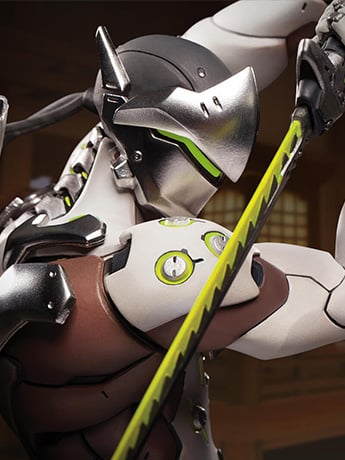 Overwatch Genji Statue Gallery Image 2