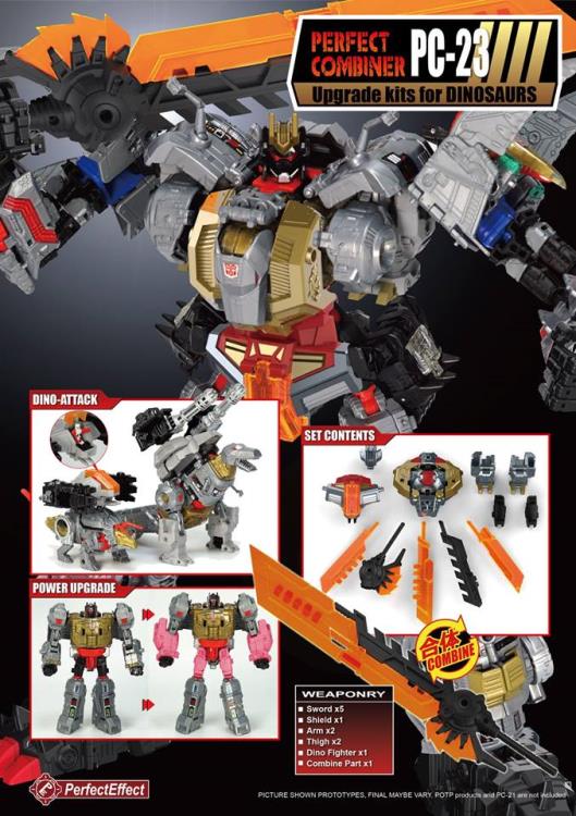 PC-23 Perfect Combiner Upgrade Set Gallery Image 3
