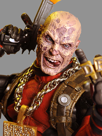 Marvel Classics Ultimate Deadpool 1/4 Scale Figure Gallery Image 2
