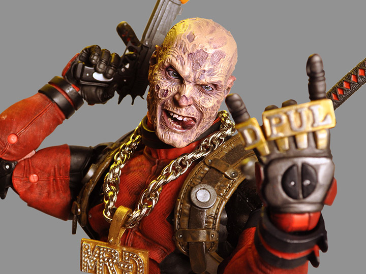 Marvel Classics Ultimate Deadpool 1/4 Scale Figure Gallery Image 1