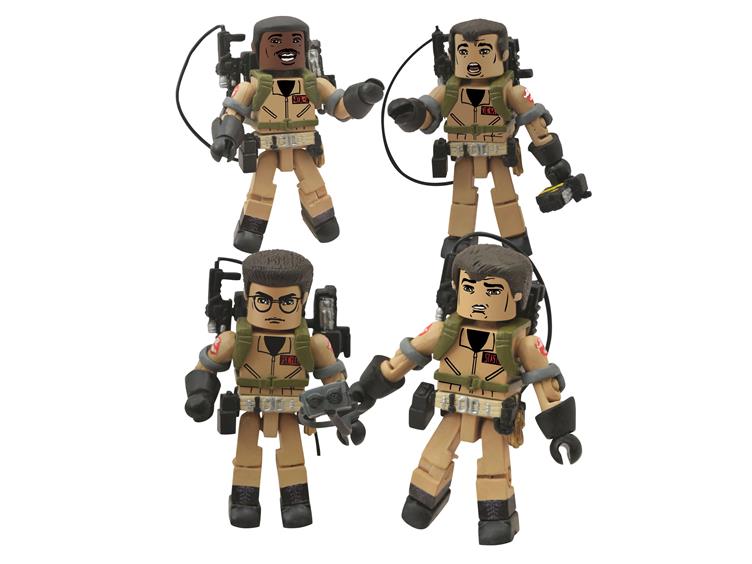 Ghostbusters Minimates I Love This Town Four Pack Gallery Image 1