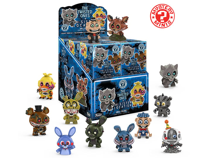 Five Nights at Freddy's: The Twisted Ones + Sister Location Mystery Minis Random Figure Gallery Image 1