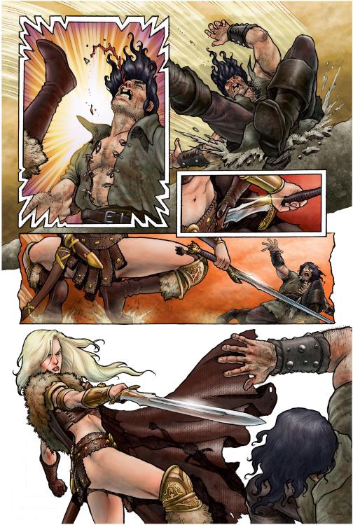 Arhian Head Huntress Comix Issue #1 Gallery Image 3