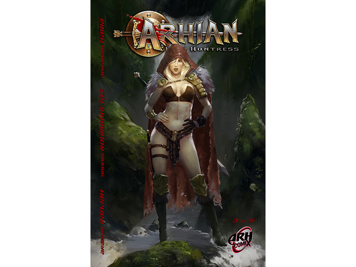 Arhian Head Huntress Comix Issue #3 Gallery Image 1
