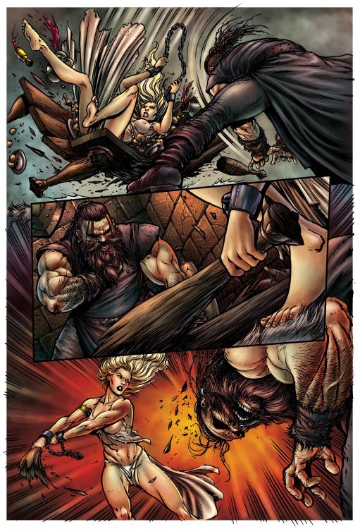 Arhian Head Huntress Comix Issue #3 Gallery Image 6
