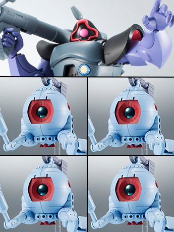 Gundam Robot Spirits MS-09R Rick Dom and 4 RB-79 Balls (Ver