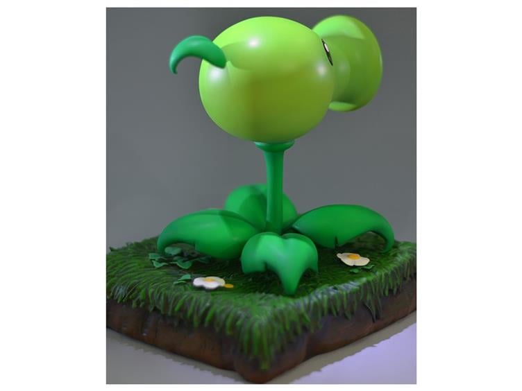 Peashooter 9" Statue Gallery Image 2