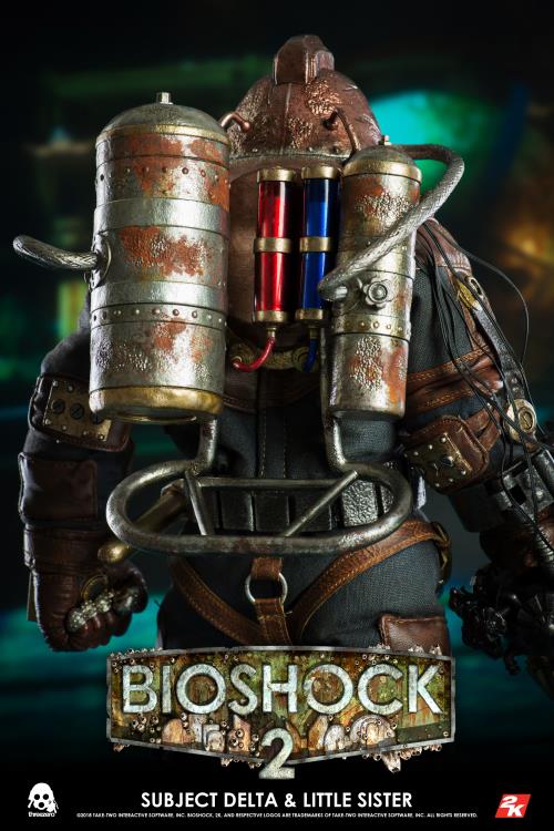 Bioshock 2 Subject Delta & Little Sister 1/6 Scale Collectible Figure Set Gallery Image 11