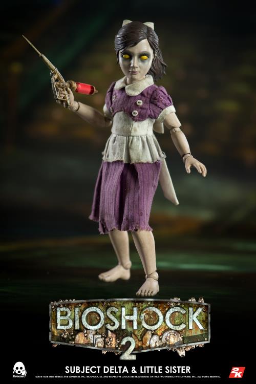Bioshock 2 Subject Delta & Little Sister 1/6 Scale Collectible Figure Set Gallery Image 7