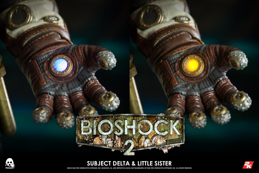 Bioshock 2 Subject Delta & Little Sister 1/6 Scale Collectible Figure Set Gallery Image 13