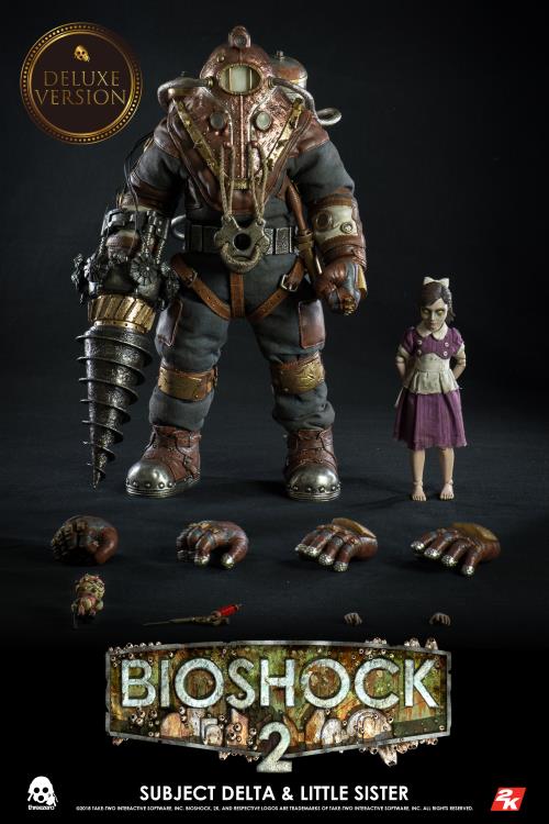 Bioshock 2 Subject Delta & Little Sister (Deluxe) 1/6 Scale Collectible Figure Set Gallery Image 17