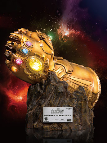 Avengers: Infinity War Master Craft MC-004 Infinity Gauntlet PX Previews Exclusive Statue Gallery Image 2