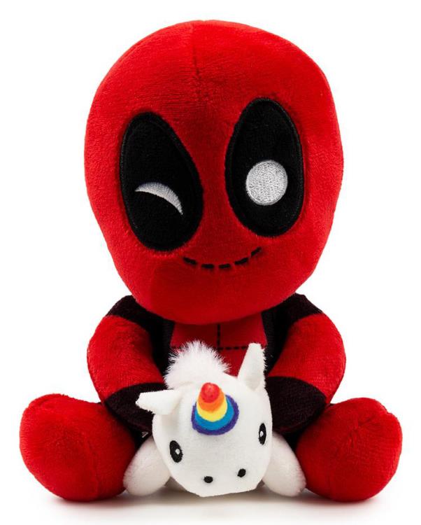 Marvel 7" Phunny Deadpool With Unicorn Plush Gallery Image 5