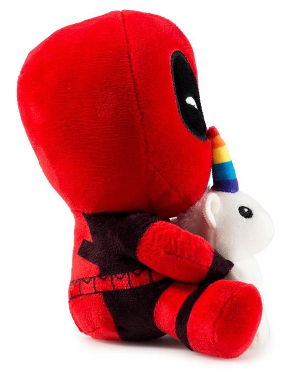 Marvel 7" Phunny Deadpool With Unicorn Plush Gallery Image 3