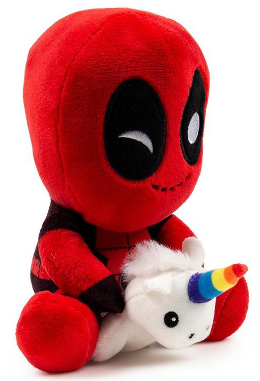 Marvel 7" Phunny Deadpool With Unicorn Plush Gallery Image 6
