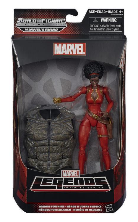 Marvel Legends Infinite Series Heroes for Hire Marvel's Misty Knight (Rhino BAF) Gallery Image 4