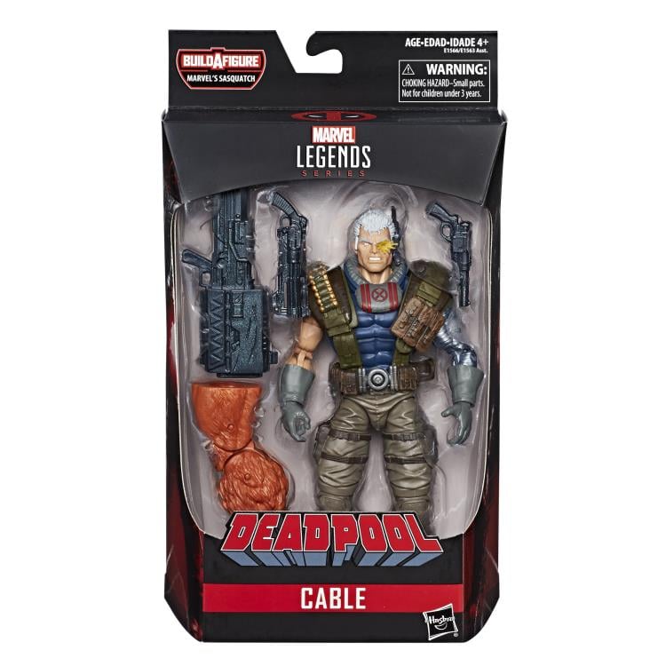 Deadpool Marvel Legends Wave 1 Set of 7 Figures (Sasquatch BAF) Gallery Image 6