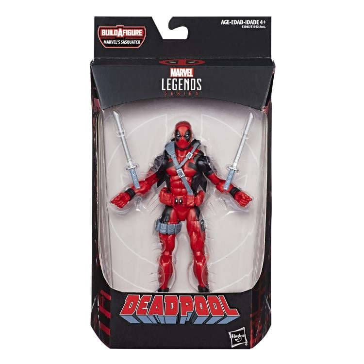 Deadpool Marvel Legends Wave 1 Set of 7 Figures (Sasquatch BAF) Gallery Image 4