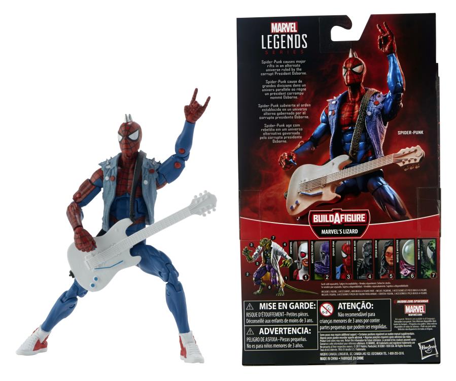 Spider-Man Marvel Legends Spider-Punk (Marvel's Lizard BAF) Gallery Image 9