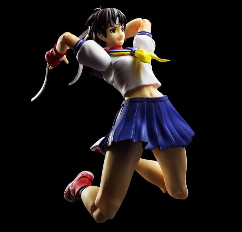 Street Fighter S.H.Figuarts Sakura Kasugano Action Figure Gallery Image 4