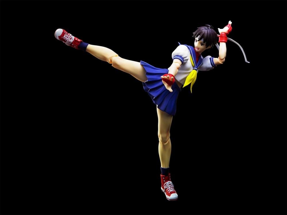 Street Fighter S.H.Figuarts Sakura Kasugano Action Figure Gallery Image 6