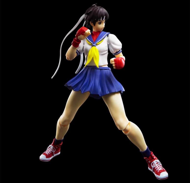 Street Fighter S.H.Figuarts Sakura Kasugano Action Figure Gallery Image 3